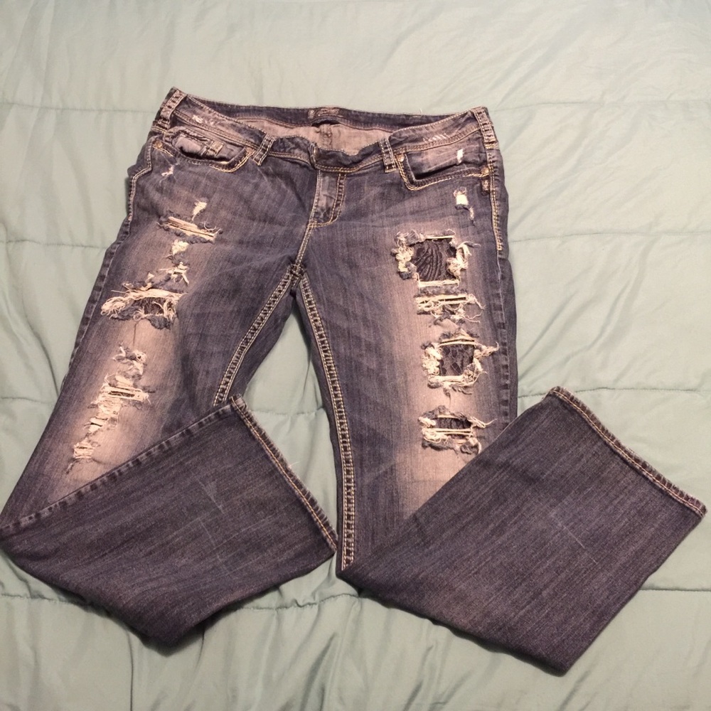 Size 20/ Length 33 Silver Tuesday Jeans